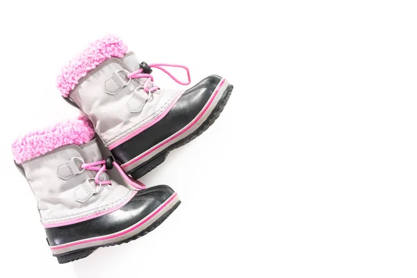 Kids winter boots — Stock Photo, Image