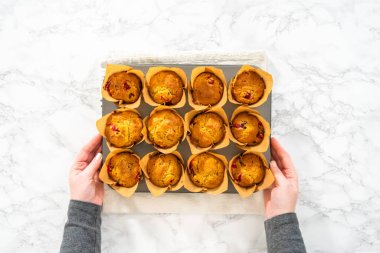 Yabanmersini muffins