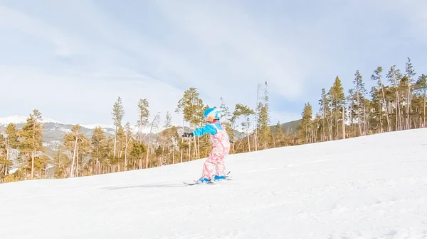 Alpin skidåkning — Stockfoto