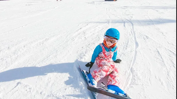 高山滑雪 — 图库照片
