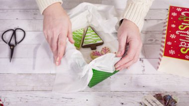 Yiyecek hediye kutusu.