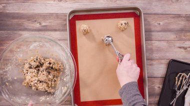 Yulaf ezmeli kurabiye.