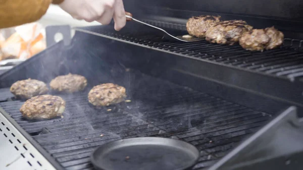 Cocinar al aire libre — Foto de Stock