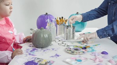 Çocuklar el sanatları projesi