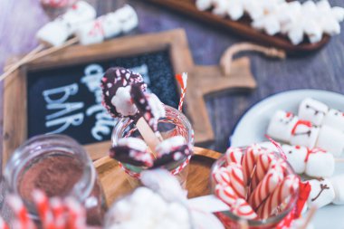 Sıcak çikolata istasyonu