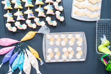 Kraliyet krema ile Şeker çerezleri