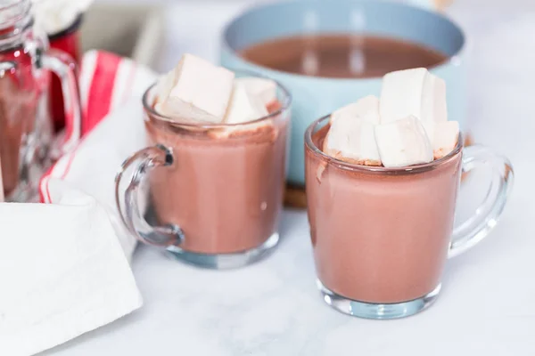 Warme chocolademelk — Stockfoto