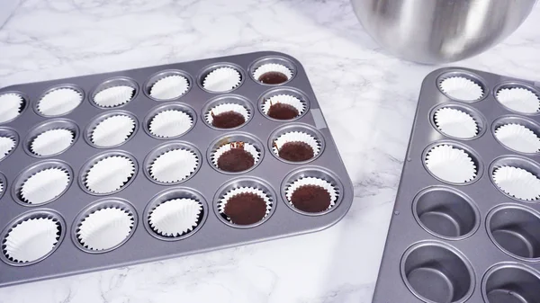 Cupcakes au chocolat — Photo