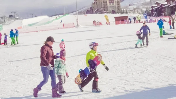 Steamboat Springs Colorado Usa Prosinec 2018 Learning Provoněná Pro Alpské — Stock fotografie