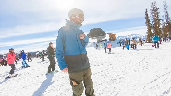Keystoone Colorado Usa Janvier 2019 Sommet Montagne Station Ski Des — Photo