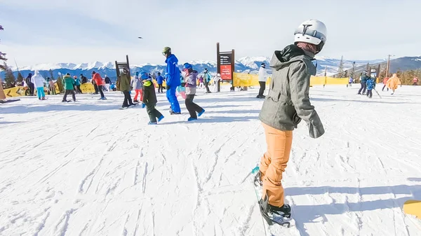 Keystoone Colorado Usa Gennaio 2019 Cima Alla Montagna Nella Località — Foto Stock