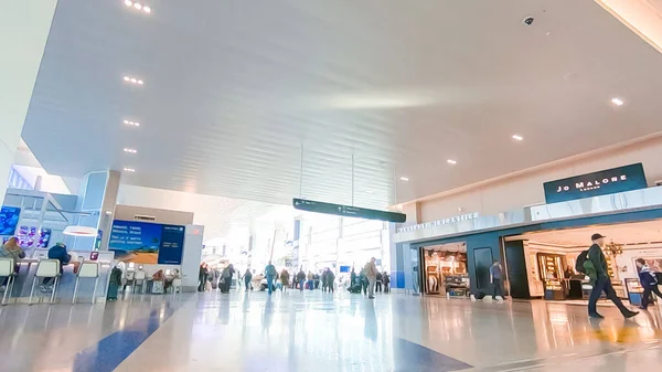 休斯敦 得克萨斯州 2019年1月11日 休斯敦国际机场航站楼内 — 图库照片
