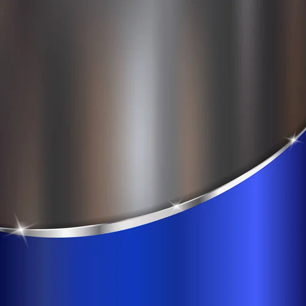 Abstrakta metalliskt aluminium plattan polerat stål textur backgro — Stock vektor