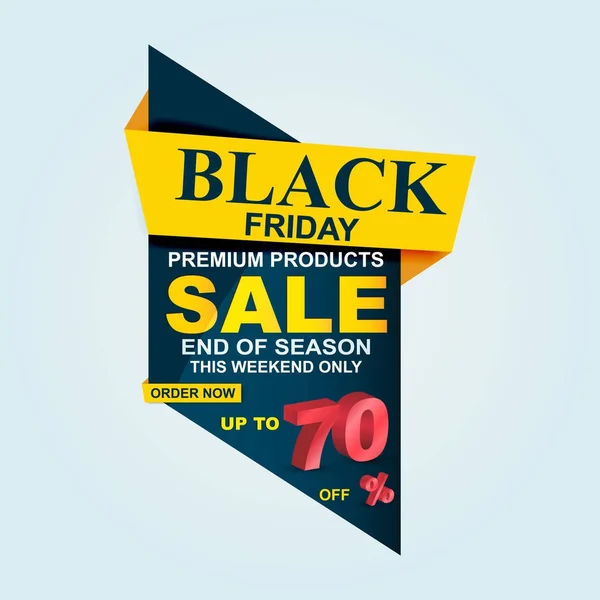 Black friday Sale poster, banner. Big sale, clearance up to 70% 