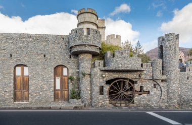 Santa Lucia, Gran Canaria in Spain - December 13, 2017: Castillo de la Fortaleza, private museum