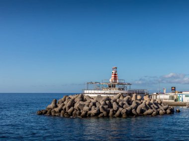 Gran Canaria, içinde belgili tanımlık geçmiş Atlantik Okyanusu ile Mogan bağlantı noktası dalgakıran engeller