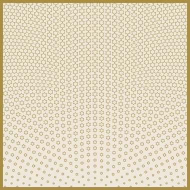 Noel yıldız deseni, radyasyon simetri Merkezi