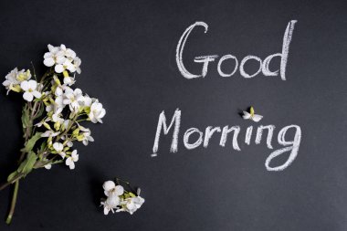 Metin Günaydın beyaz siyah zemin çiçek