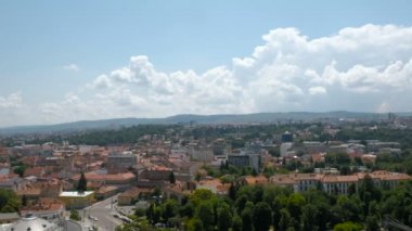 Cluj Napoca, Romanya havadan görünümü
