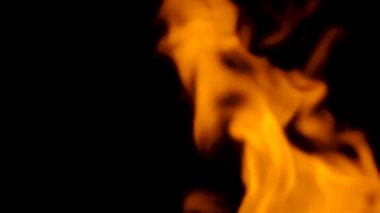 Mum alevi yakın kadar ağır çekim