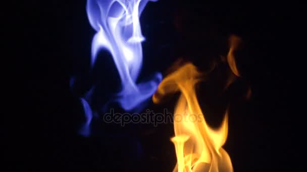 青い炎ストック動画 ロイヤリティフリー青い炎動画 Depositphotos