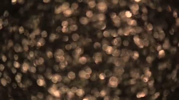 Abstraktní pohybu pozadí, zářící světlo, hvězdy, částic, záření — Stock video