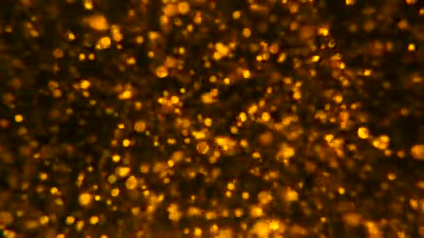 Αφηρημένη κίνηση φόντο, λάμπει αστέρια, μόρια, φως, ακτίνες — Αρχείο Βίντεο