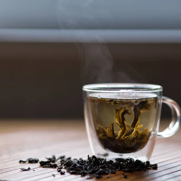 Taza de té verde — Foto de Stock