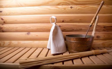 Banyo ve Ahşap sauna sauna için aksesuarlar