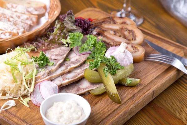 Marine sebze ile lezzetli et snack