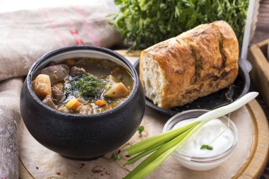 Sebzeli et çorbası..