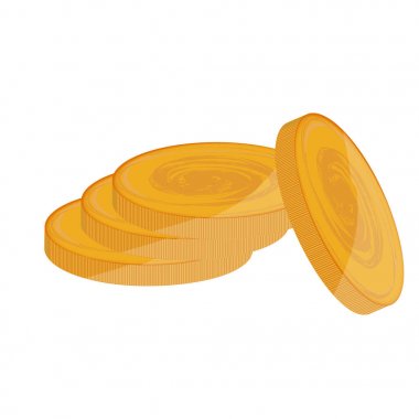 Para simgesi. vektör çizim, eps 10. Düz simgesi para vektör simgesi. Para simge vektör.