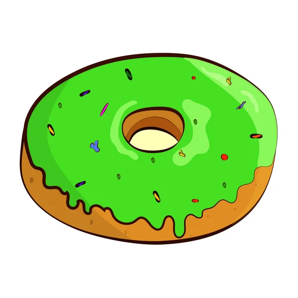 Vector donut pictogram — Stockvector