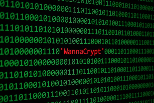 Wannacrypt ve ikili kod kavramı güvenlik ve kötü amaçlı yazılım atta