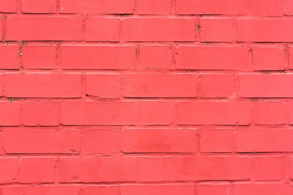 Mur en brique rouge pour fond ou texture — Photo