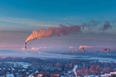 Şehrin soğuk sabah