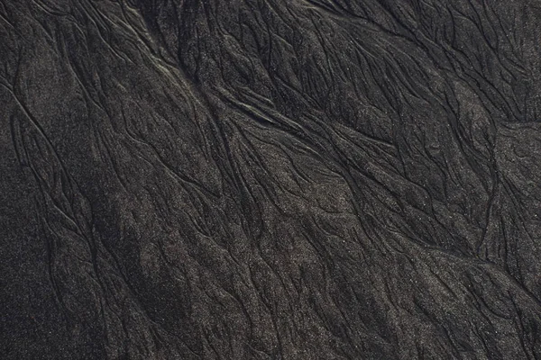 Närbild svart grov sandpapper ark textur användning som bakgrund — Stockfoto