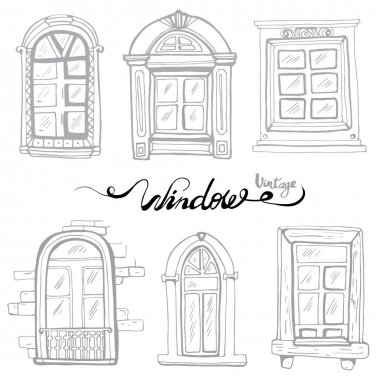 Vintage pencere ayarla