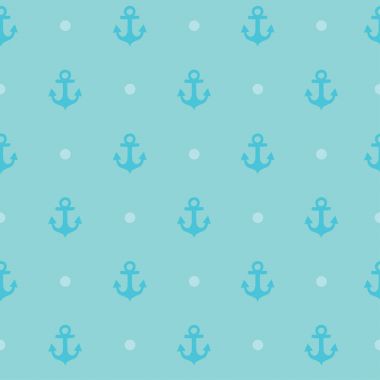 Çapa ile Seamless modeli. Doku ceketler