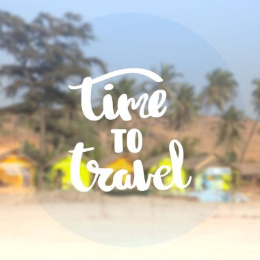 zaman ilham ve motivasyon tırnak seyahat için