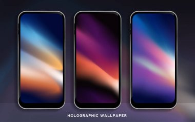 Akıllı telefon vektör tasarımı için düzenlenebilir hikaye modelleme şablonları.