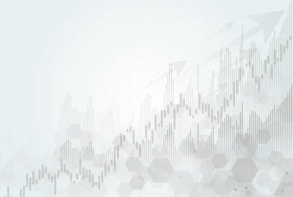 Ljus Stick Diagram Diagram Över Aktiemarknaden Investeringar Handel Bullish Punkt — Stock vektor