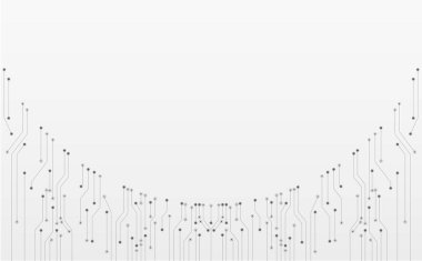 Soyut fütüristik iletişim vektörü fütüristik devre kartı, Elektronik ana kart.