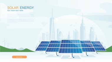 Ekoloji güneş pili şeması. İş akışı düzeni, afiş, diyagram, web tasarımı, zaman çizelgesi, bilgi şeması, istatistik broşür şablonu için kullanılabilir.