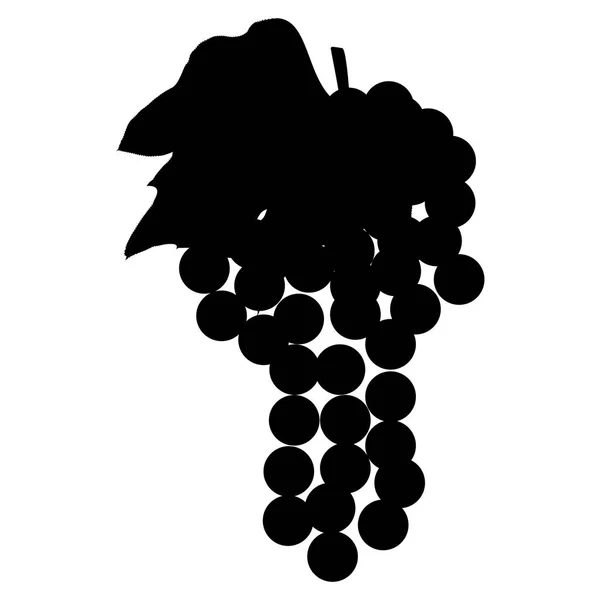 Grape or bunch of grape icon. — Stock Vector