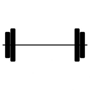 Halter siyah renk simgesi .