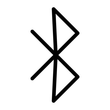 Siyah renk simgesi diş .