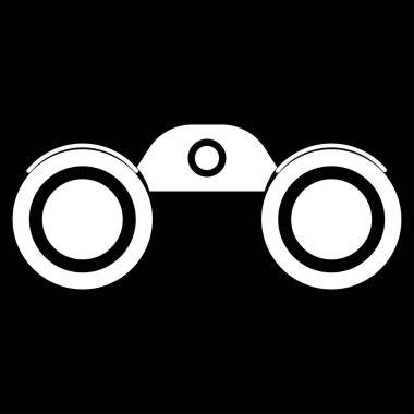 Dürbün beyaz renk simgesi .