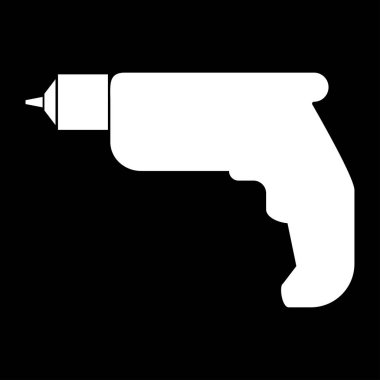 El matkap beyaz renk simgesi .