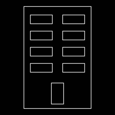 Beyaz yol simgesi oluşturma .